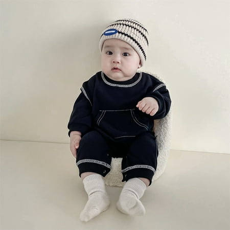NIUREDLTD Kids Toddler Baby Girls Boys Autumn Solid Long Sleeve Romper Jumpsuit Clothes
NIUREDLTD Kids Toddler Baby Girls Boys Autumn Solid Long Sleeve Romper Jumpsuit Clothes