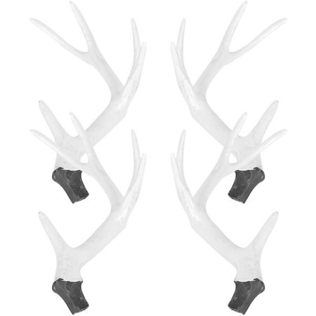 2 Pairs Simulated Deer Horn Christmas Headpiece DIY Prop Deer Horn Decor