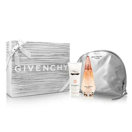 Ange Ou Demon Le Secret by Givenchy for Women 3 Piece Set Includes: 1.7 oz Eau de Parfum Spray + 2.5 oz Silky Body Veil + Travel Pouch