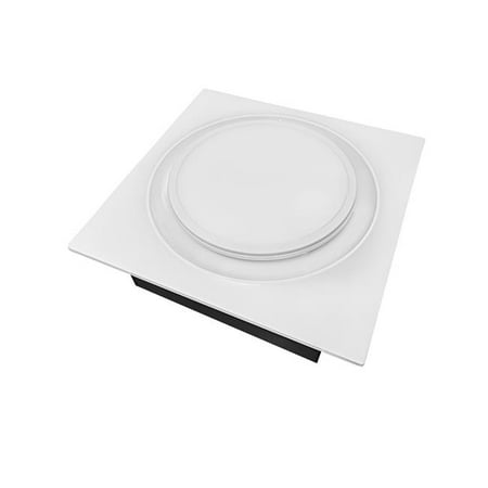 Aero Pure ABFS0511DL 6W Slim Fit 50-110 CFM Adjustable Speed Quiet Energy Star Bathroom Fan with LED Light - White
Aero Pure ABFS0511DL 6W Slim Fit 50-110 CFM Adjustable Speed Quiet Energy Star Bathroom Fan with LED Light - White