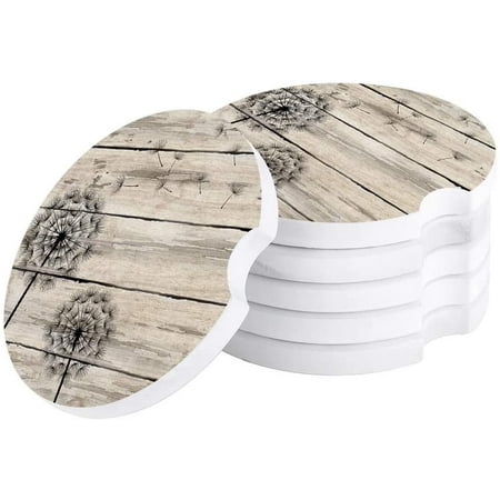KXMDXA Dandelion on Vintage Wooden Board Set of 2 Car Coaster for Drinks Absorbent Ceramic Stone Coasters Cup Mat with Cork Base for Home Kitchen Room Coffee Table Bar Decor
KXMDXA Dandelion on Vintage Wooden Board Set of 2 Car Coaster for Drinks Absorbent Ceramic Stone Coasters Cup Mat with Cork Base for Home Kitchen Room Coffee Table Bar Decor