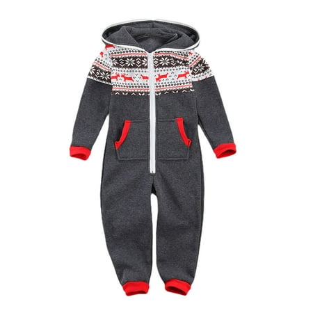 Sunisery Christmas-Themed Family Pajamas Set Hooded Zip-Front Rompers One-Piece Jumpsuit
Sunisery Christmas-Themed Family Pajamas Set Hooded Zip-Front Rompers One-Piece Jumpsuit