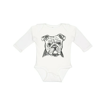 Inktastic English Bulldog Sketch Portrait Gift Baby Boy or Baby Girl Long Sleeve Bodysuit
Inktastic English Bulldog Sketch Portrait Gift Baby Boy or Baby Girl Long Sleeve Bodysuit