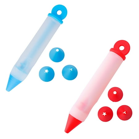 KKCXFJX 2PC Baking Tools Ice Cream Cup Ice Tube Silicone Nozzle Dessert Decoration Cake Pen Cake DIY Graffiti Pen Squeezing Cream Pen
KKCXFJX 2PC Baking Tools Ice Cream Cup Ice Tube Silicone Nozzle Dessert Decoration Cake Pen Cake DIY Graffiti Pen Squeezing Cream Pen