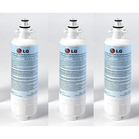 LG LT700P-3-KIT Replacement 200-Gallon Refrigerator Water Filter, 3pk
