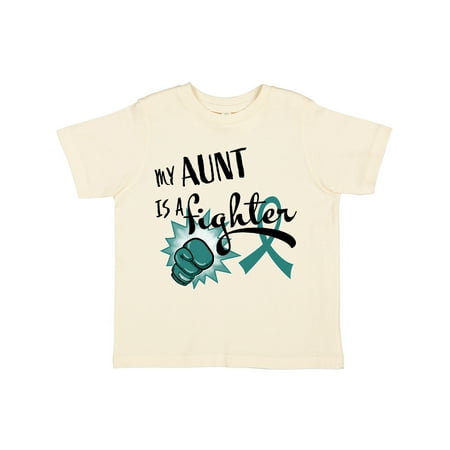 Inktastic Ovarian Cancer Awareness My Aunt s a Fighter Gift Toddler Boy or Toddler Girl T-Shirt
Inktastic Ovarian Cancer Awareness My Aunt s a Fighter Gift Toddler Boy or Toddler Girl T-Shirt