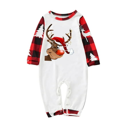 Christmas Pajamas for Family Parent-Child Outfit Winter Fall Cute Deer Print Plaid Holiday Pajama Sets
Christmas Pajamas for Family Parent-Child Outfit Winter Fall Cute Deer Print Plaid Holiday Pajama Sets