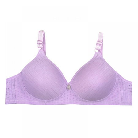 Womens Cotton Bra Seniors Plus Size Breathable Bralette Wirefree Comfy Full-Coverage Bra
Womens Cotton Bra Seniors Plus Size Breathable Bralette Wirefree Comfy Full-Coverage Bra