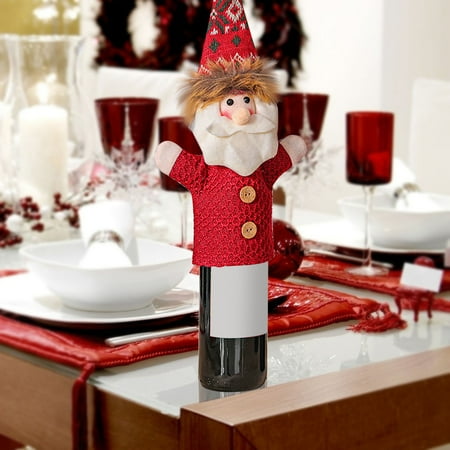Yinguo Christmas Decoration Imitation Knitted Cloth Set Old Man Snowman Home Restaurant Bottle Set Layout Supplies
Yinguo Christmas Decoration Imitation Knitted Cloth Set Old Man Snowman Home Restaurant Bottle Set Layout Supplies