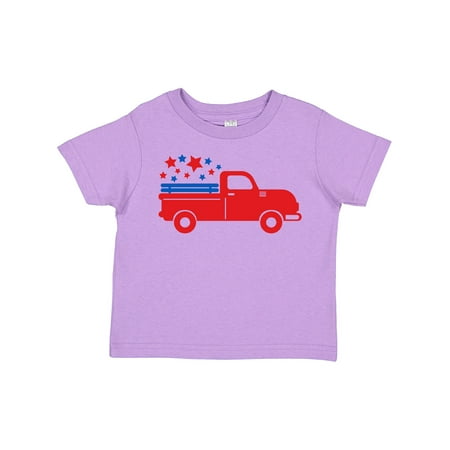 Inktastic Red 4th of July Truck with Red and Blue Stars Gift Toddler Boy or Toddler Girl T-Shirt 
Inktastic Red 4th of July Truck with Red and Blue Stars Gift Toddler Boy or Toddler Girl T-Shirt