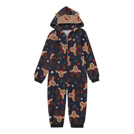 Nomeni Romper For Christmas Family Matching Pajamas Cute Big Headed Deer Print Pjs Long Sleeve Jumpsuit Soft Casusal Holiday Sleepwear
Nomeni Romper For Christmas Family Matching Pajamas Cute Big Headed Deer Print Pjs Long Sleeve Jumpsuit Soft Casusal Holiday Sleepwear