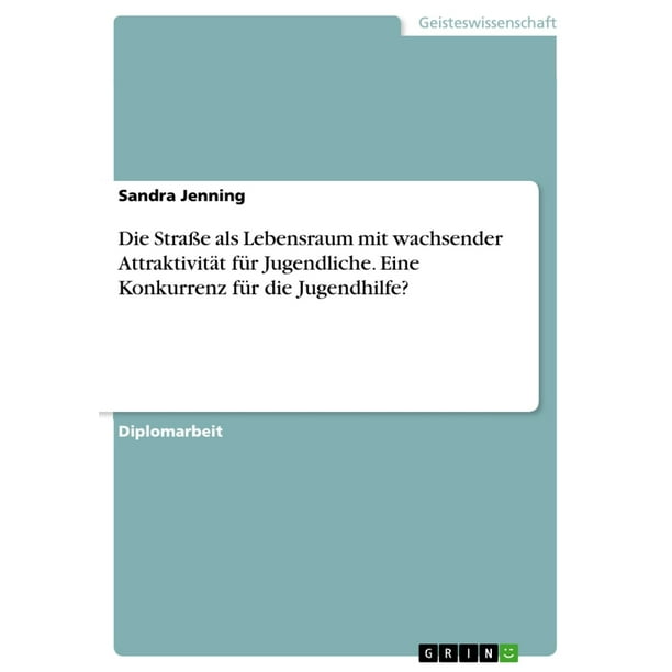 Die Straße als Lebensraum mit wachsender Attraktivität für Jugendliche. Eine Konkurrenz für die Jugendhilfe? - eBook
