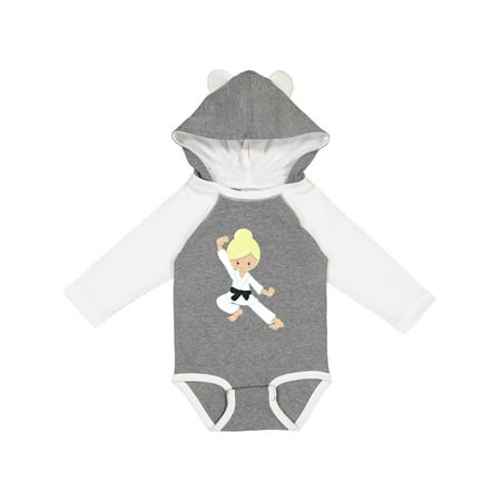 Inktastic Cute Girl Blonde Hair Black Belt Karate Pose Gift Baby Girl Long Sleeve Bodysuit
Inktastic Cute Girl Blonde Hair Black Belt Karate Pose Gift Baby Girl Long Sleeve Bodysuit