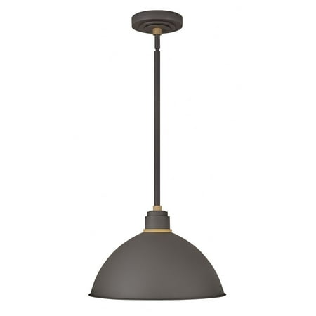 1 Light Outdoor Pendant Barn Light in Traditional-Industrial Style 16 inches Wide By 10.5 inches High-Museum Bronze Finish Bailey Street Home
1 Light Outdoor Pendant Barn Light in Traditional-Industrial Style 16 inches Wide By 10.5 inches High-Museum Bronze Finish Bailey Street Home