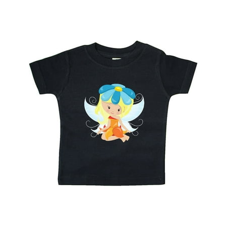 Inktastic Cute Fairy Blonde Hair Fairy With Blue Flower Gift Baby Girl T-Shirt
Inktastic Cute Fairy Blonde Hair Fairy With Blue Flower Gift Baby Girl T-Shirt