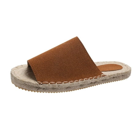 Honeeladyy Clearance under 10$ House Slippers For Women Summer Casual Sewn Fisherman s Flat Bottomed Hand Woven Hemp Rope Bottom Womens Slides
Honeeladyy Clearance under 10$ House Slippers For Women Summer Casual Sewn Fisherman s Flat Bottomed Hand Woven Hemp Rope Bottom Womens Slides