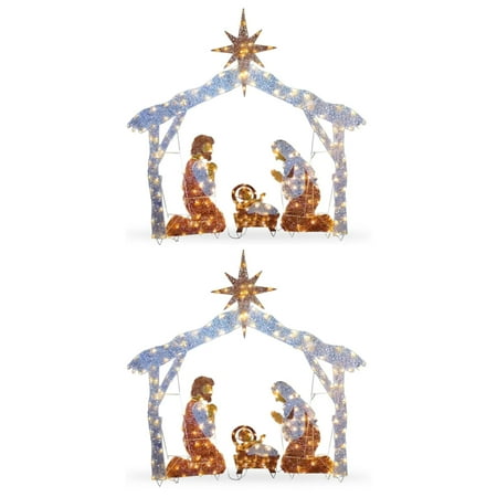 LADAEN Christmas Garden Yard Decoration Warm and Bright Colors Matching for Outdoor Garden Insert
LADAEN Christmas Garden Yard Decoration Warm and Bright Colors Matching for Outdoor Garden Insert