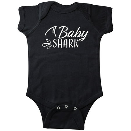 Inktastic Baby Shark with Shark Fin Gift Baby Boy or Baby Girl Bodysuit