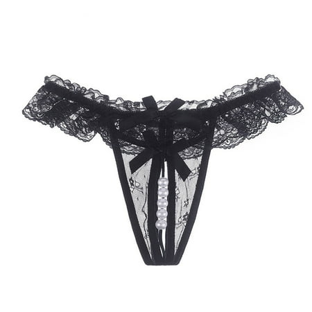 Knosfe 4 Pack Crotchless Underwear for Women Solid Color Bowknot Panties Lace Low Waisted Briefs
Knosfe 4 Pack Crotchless Underwear for Women Solid Color Bowknot Panties Lace Low Waisted Briefs