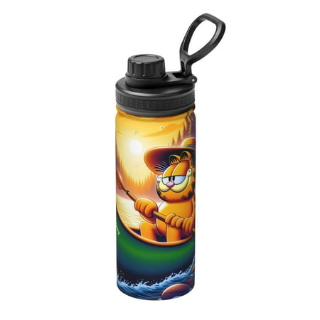Cute Garfield 18 Oz Water Bottle Insulated Stainless Steel Vacuum Tumbler Water Flask For Students Boys Girls
Cute Garfield 18 Oz Water Bottle Insulated Stainless Steel Vacuum Tumbler Water Flask For Students Boys Girls