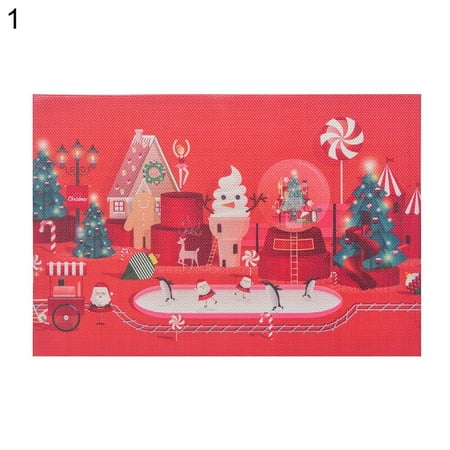 Papaba Placemat Christmas Tree Santa Snowman Elk Kitchen Placemat Dish Bowl Cup Coaster Decor
Papaba Placemat Christmas Tree Santa Snowman Elk Kitchen Placemat Dish Bowl Cup Coaster Decor