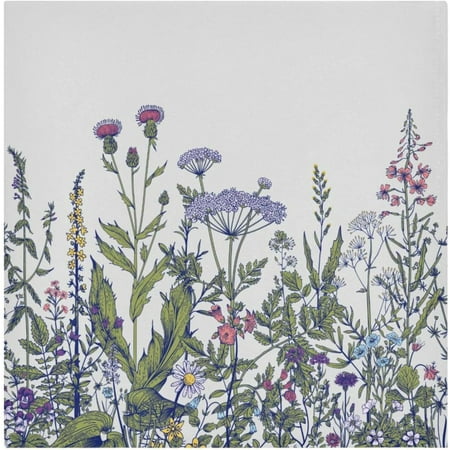 Hyjoy 20*20in Set of 4 Vintage Wildflowers Satin Napkin Square Table Napkins Soft Smooth Decorative Napkins for Wedding Banquet Party Decoration
Hyjoy 20*20in Set of 4 Vintage Wildflowers Satin Napkin Square Table Napkins Soft Smooth Decorative Napkins for Wedding Banquet Party Decoration