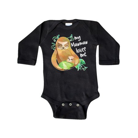 Inktastic My Mawmaw Loves Me Cute Sloth and Baby Gift Baby Boy or Baby Girl Long Sleeve Bodysuit
Inktastic My Mawmaw Loves Me Cute Sloth and Baby Gift Baby Boy or Baby Girl Long Sleeve Bodysuit
