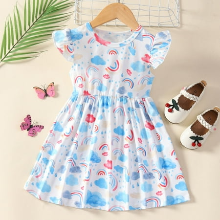 XMMSWDLA Toddler Girl Clothes Deals Clearance Baby Girls Middle And Small Children s Flying Sleeve Print Dress Princess Dress
XMMSWDLA Toddler Girl Clothes Deals Clearance Baby Girls Middle And Small Children s Flying Sleeve Print Dress Princess Dress
