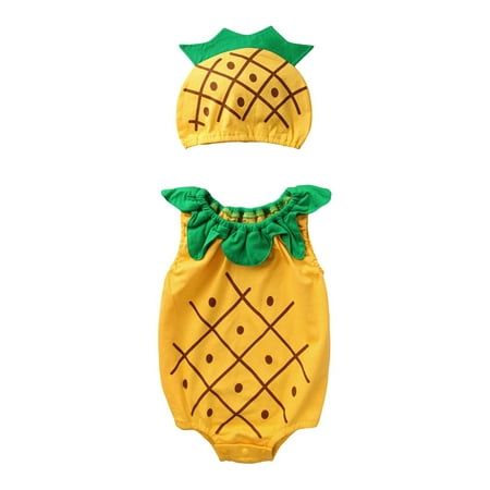 MANHUJI Baby Outfits Girl Toddler Girls Boys Sleeveless Fruit Print Crawling Set Includes Hats 3 To 18 Months Unisex Newborn Clothes Baby Sleepers 6-9 Months Baby Girl Newborn Clothes (Yellow 90)
MANHUJI Baby Outfits Girl Toddler Girls Boys Sleeveless Fruit Print Crawling Set Includes Hats 3 To 18 Months Unisex Newborn Clothes Baby Sleepers 6-9 Months Baby Girl Newborn Clothes (Yellow 90)