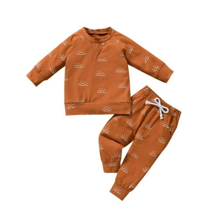Baby Clothes for Girl 2PCS Children Cotton Long Sleeve Baby Sun Print Sweatshirts+Pant Casual Tracksuits Outfits Baby Boys Clothes Set
Baby Clothes for Girl 2PCS Children Cotton Long Sleeve Baby Sun Print Sweatshirts+Pant Casual Tracksuits Outfits Baby Boys Clothes Set