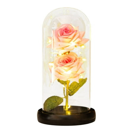 Romantic Valentine s Day Gift for LoverEternal Flower Simulation Rose Glass Cover Decoration LED Creative Night Light Gift For Girlfriend On Valentine s Day
Romantic Valentine s Day Gift for LoverEternal Flower Simulation Rose Glass Cover Decoration LED Creative Night Light Gift For Girlfriend On Valentine s Day