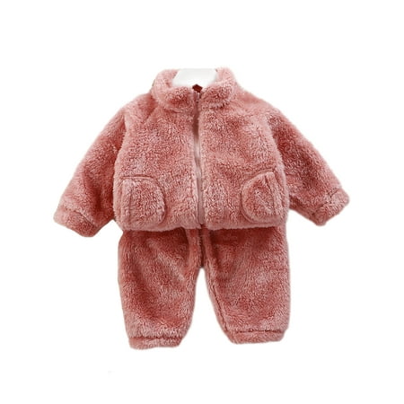 Capreze Newborn Tops + Shorts Pocket 2Pcs Outfit Suit Full Zip Winter Set Warm Home Wear Fleece Lined Pink 110cm
Capreze Newborn Tops + Shorts Pocket 2Pcs Outfit Suit Full Zip Winter Set Warm Home Wear Fleece Lined Pink 110cm