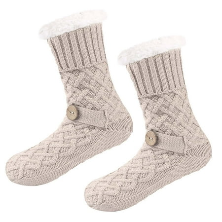 Aoochasliy Christmas Socks Winter Ladies Solid Color Knitting Thickening Plus Velvet Tube Socks
Aoochasliy Christmas Socks Winter Ladies Solid Color Knitting Thickening Plus Velvet Tube Socks