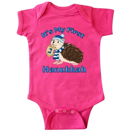 Inktastic Hanukkah Hedgehog It s My 1st Hanukkah Gift Baby Boy or Baby Girl Bodysuit
Inktastic Hanukkah Hedgehog It s My 1st Hanukkah Gift Baby Boy or Baby Girl Bodysuit
