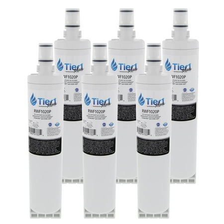Tier1 Plus NSF 53&42 Certified Replacement for EDR5RXD1 4396508 4396510 Refrigerator Water Filter 6-Pack - Reduces 99% LEAD
Tier1 Plus NSF 53&42 Certified Replacement for EDR5RXD1 4396508 4396510 Refrigerator Water Filter 6-Pack - Reduces 99% LEAD