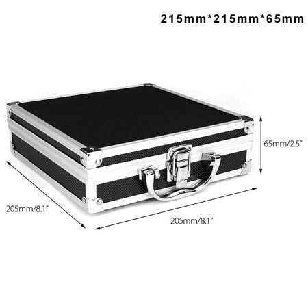 Portable Carrying Tool Storage Case with Dirt and Scratch Resistant Material for Men Silver Attache Case
Portable Carrying Tool Storage Case with Dirt and Scratch Resistant Material for Men Silver Attache Case