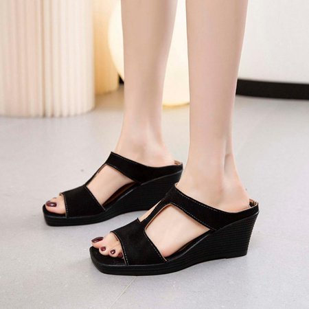 Tdoqot Women s Comfort Gladiator Sandals- Casual Summer Beach High heels Womens Sandals Black Size 7
Tdoqot Women s Comfort Gladiator Sandals- Casual Summer Beach High heels Womens Sandals Black Size 7