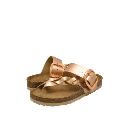 Outwoods Bork-67 Women s Vegan Strappy Buckle Sandals 21384