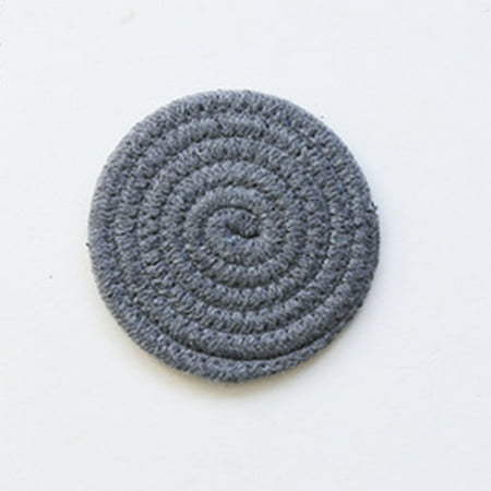 Absorbent Braided Cup Coasters Handmade Cotton Rope Round Coasters Hot Pads for Table Desk Protection Dark Gray
Absorbent Braided Cup Coasters Handmade Cotton Rope Round Coasters Hot Pads for Table Desk Protection Dark Gray