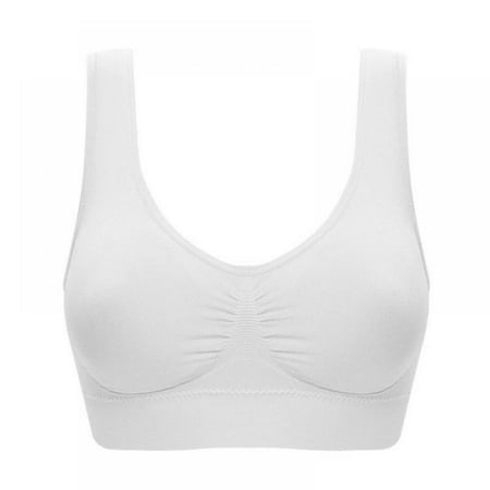 KOERIM Women s Plus Size Pure Comfort Breathable Wirefree Bra S-3XL Seamless Sport Yoga Underwear Fitness Bras Tops - 2Pack
KOERIM Women s Plus Size Pure Comfort Breathable Wirefree Bra S-3XL Seamless Sport Yoga Underwear Fitness Bras Tops - 2Pack