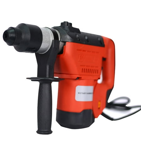 

Electric Drill Kit SESSLIFE 1100W Rotary Hammer Drill for Concrete Wood Professional 1-1/2 SDS Plus Rotary Hammer Kit with 3 Functions Black & Red X2477