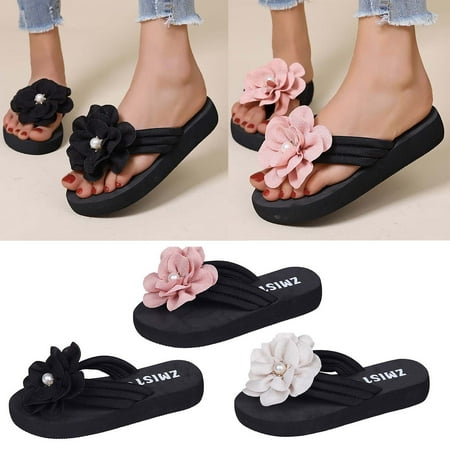 Cethrio Women s Comfort Flatform Sandals- on Clearance Wide Width Beach Platform Flower Boho with Pockets White Dressy Sandals/ Slides Size 7
Cethrio Women s Comfort Flatform Sandals- on Clearance Wide Width Beach Platform Flower Boho with Pockets White Dressy Sandals/ Slides Size 7