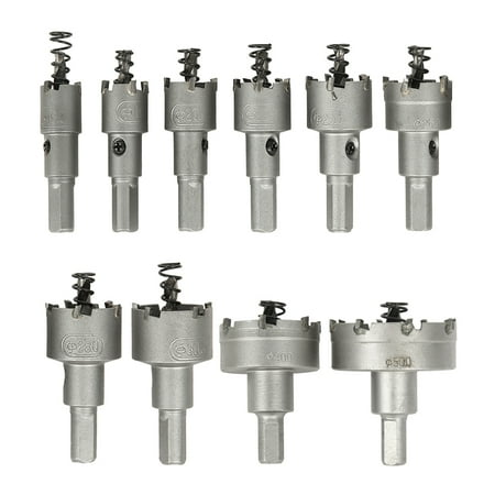 Harupink Hole Saw Set Carbide Tip TCT Drill Bit Hole Saw for Metal Alloy High Speed Steel Cutter
Harupink Hole Saw Set Carbide Tip TCT Drill Bit Hole Saw for Metal Alloy High Speed Steel Cutter