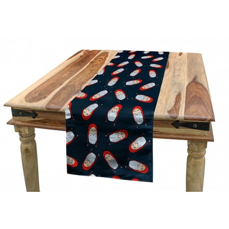 Colorful Table Runner Repetitive Christmas Santa Claus Heads Dining Room Kitchen Rectangular Runner 3 Sizes by Ambesonne
Colorful Table Runner Repetitive Christmas Santa Claus Heads Dining Room Kitchen Rectangular Runner 3 Sizes by Ambesonne