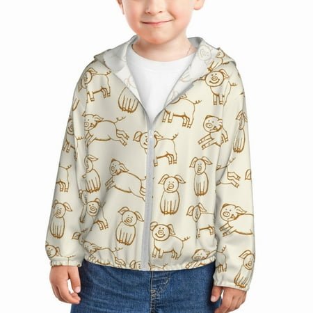 Zeuib Funny Pigs Print Girls & Boys Sun Protection Hoodie with UPF 50+ Children’s Quick-Dry Jacket Perfect for Outdoor Activities-5 Years
Zeuib Funny Pigs Print Girls & Boys Sun Protection Hoodie with UPF 50+ Children’s Quick-Dry Jacket Perfect for Outdoor Activities-5 Years