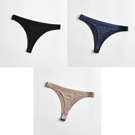 3Pcs Women s Thongs Seamless Underwear For Women Sexy Sports Panty Female T-back G-string Ice Silk Ladies Underpants BANNIROU
3Pcs Women s Thongs Seamless Underwear For Women Sexy Sports Panty Female T-back G-string Ice Silk Ladies Underpants BANNIROU