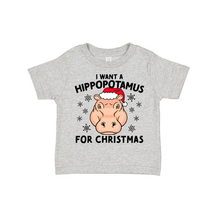 Inktastic I Want a Hippopotamus for Christmas in Santa Hat Gift Toddler Boy or Toddler Girl T-Shirt
Inktastic I Want a Hippopotamus for Christmas in Santa Hat Gift Toddler Boy or Toddler Girl T-Shirt