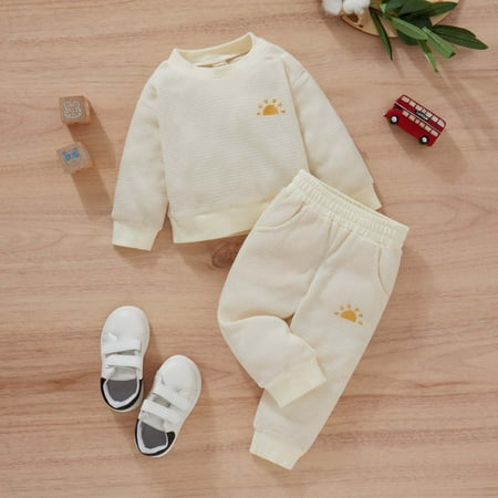 Leutsin Autumn Winter Baby Boys Girls Embroidered Pattern Long Sleeved Top And Trousers Set
Leutsin Autumn Winter Baby Boys Girls Embroidered Pattern Long Sleeved Top And Trousers Set