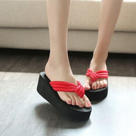 LnjYIGJ Women s Slippers Women s Summer Fashion Non-slip Slope Heel Shoes Platform Beach Flip Flops
LnjYIGJ Women s Slippers Women s Summer Fashion Non-slip Slope Heel Shoes Platform Beach Flip Flops