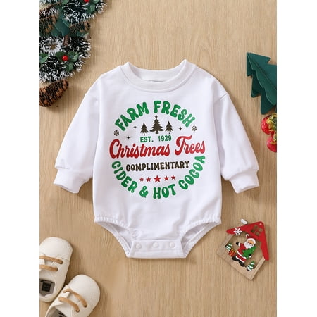 Ma&Baby Newborn Baby Boys Girls Christmas Romper Casual Long Sleeve Letters Print Bodysuit Jumpsuit
Ma&Baby Newborn Baby Boys Girls Christmas Romper Casual Long Sleeve Letters Print Bodysuit Jumpsuit